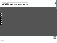 Tablet Screenshot of jrsinvestigations.com